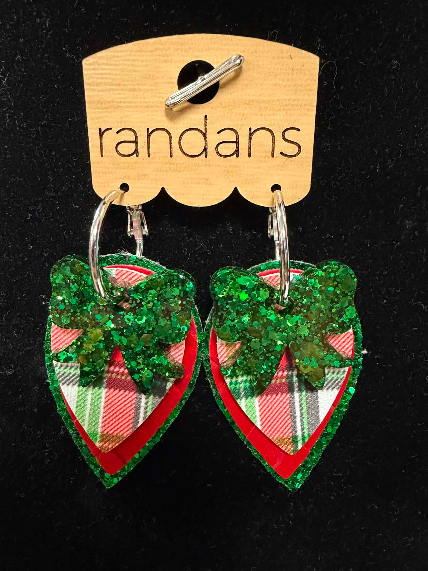Plaid Tidings Dangles