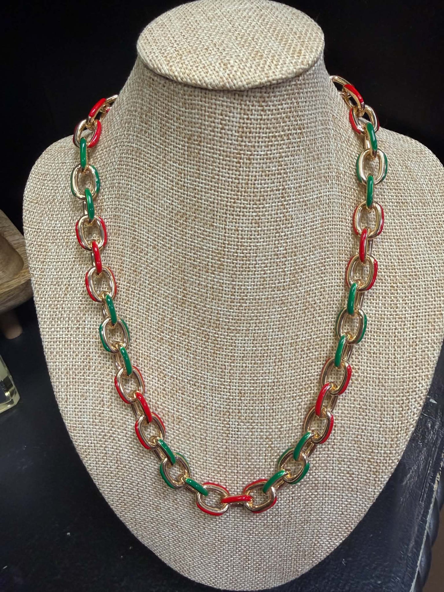 Holiday Luxe Link Necklace