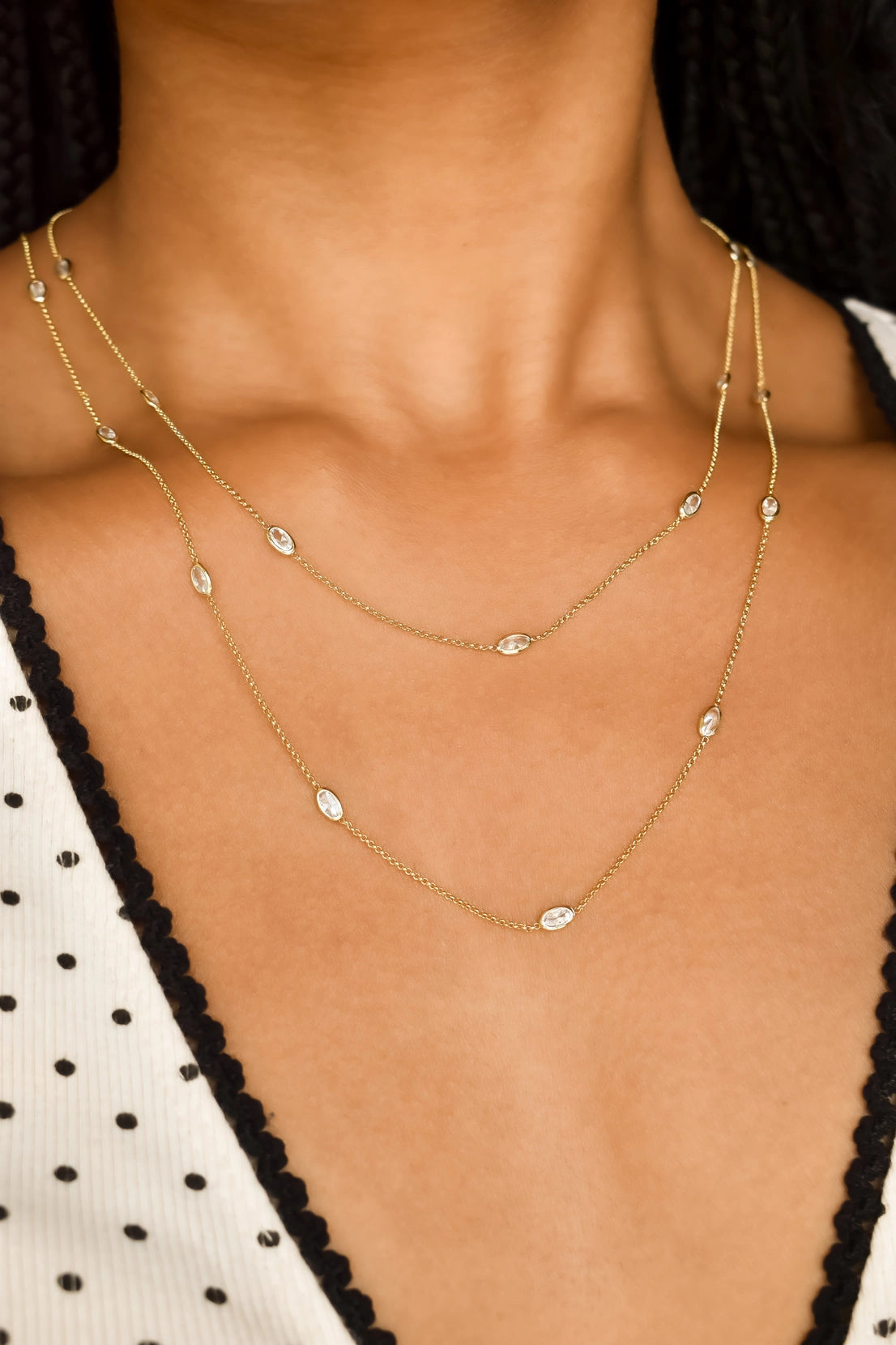 Haven Crystal Chain 24in