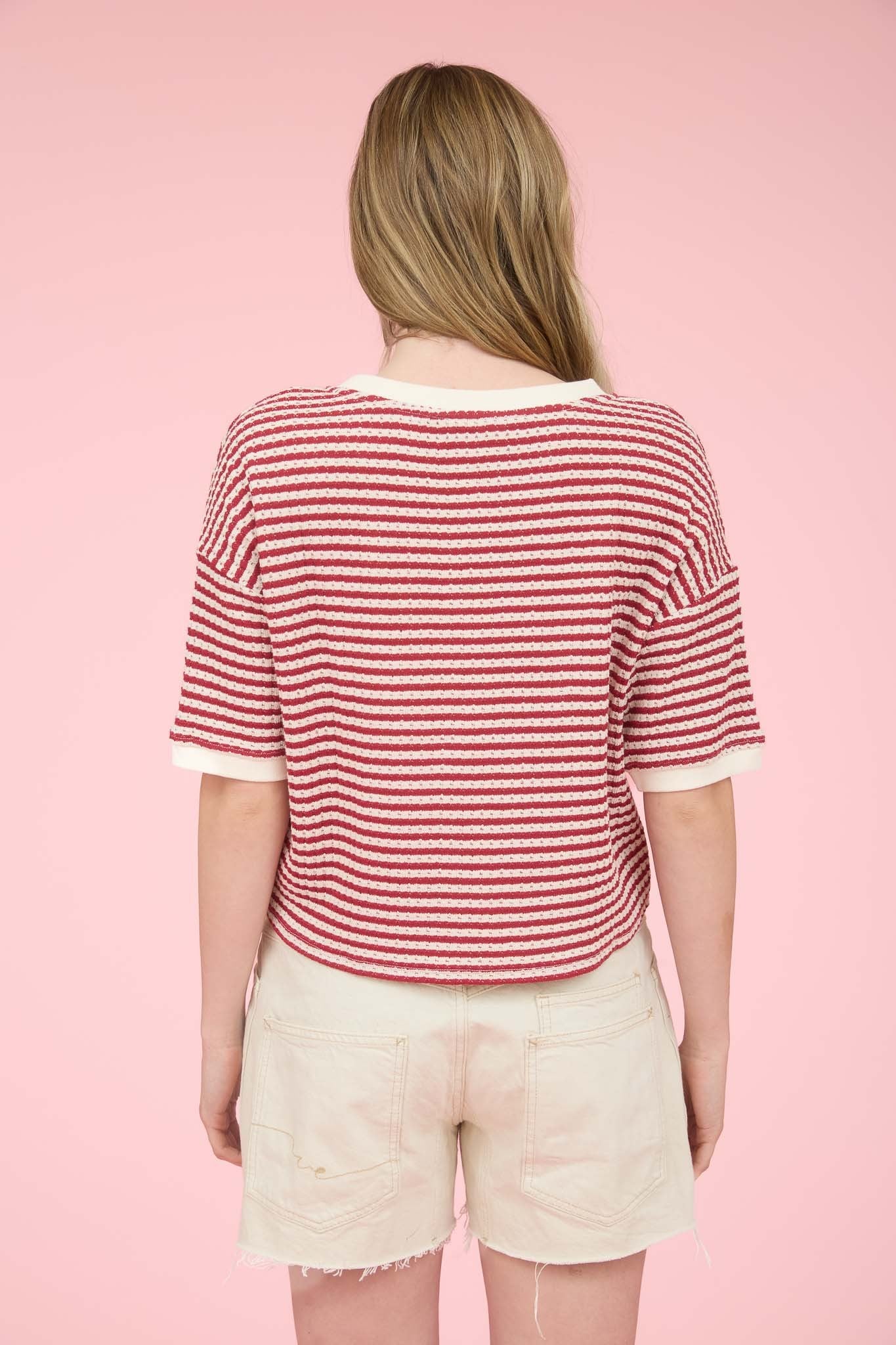Cherry Cream Knit