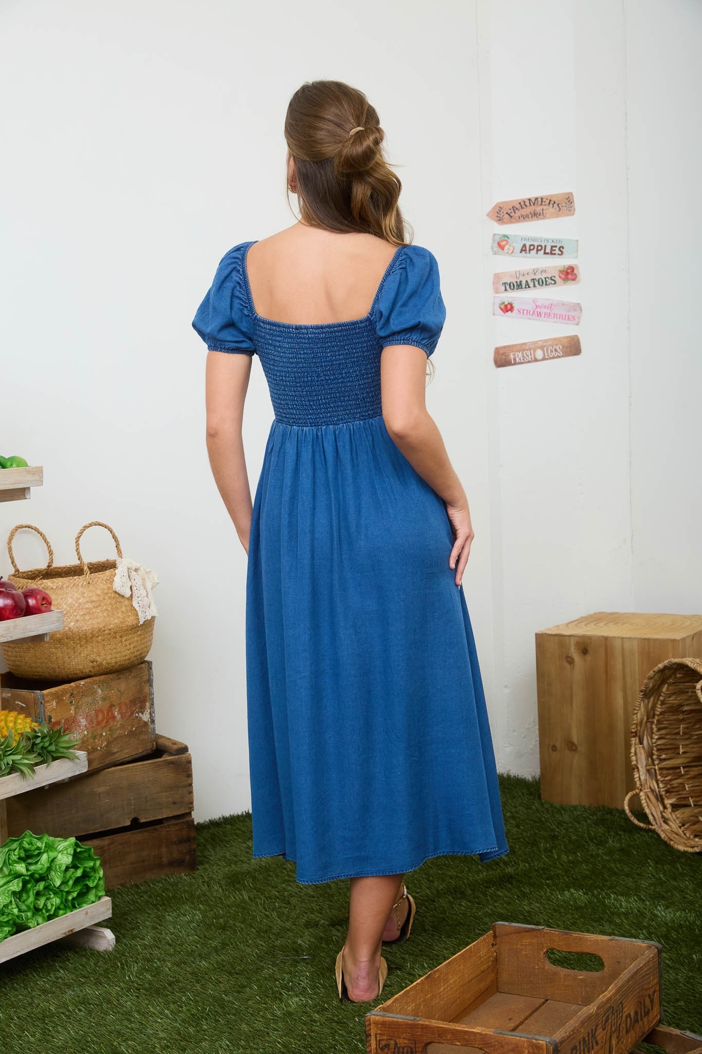 Bluebell Denim Midi