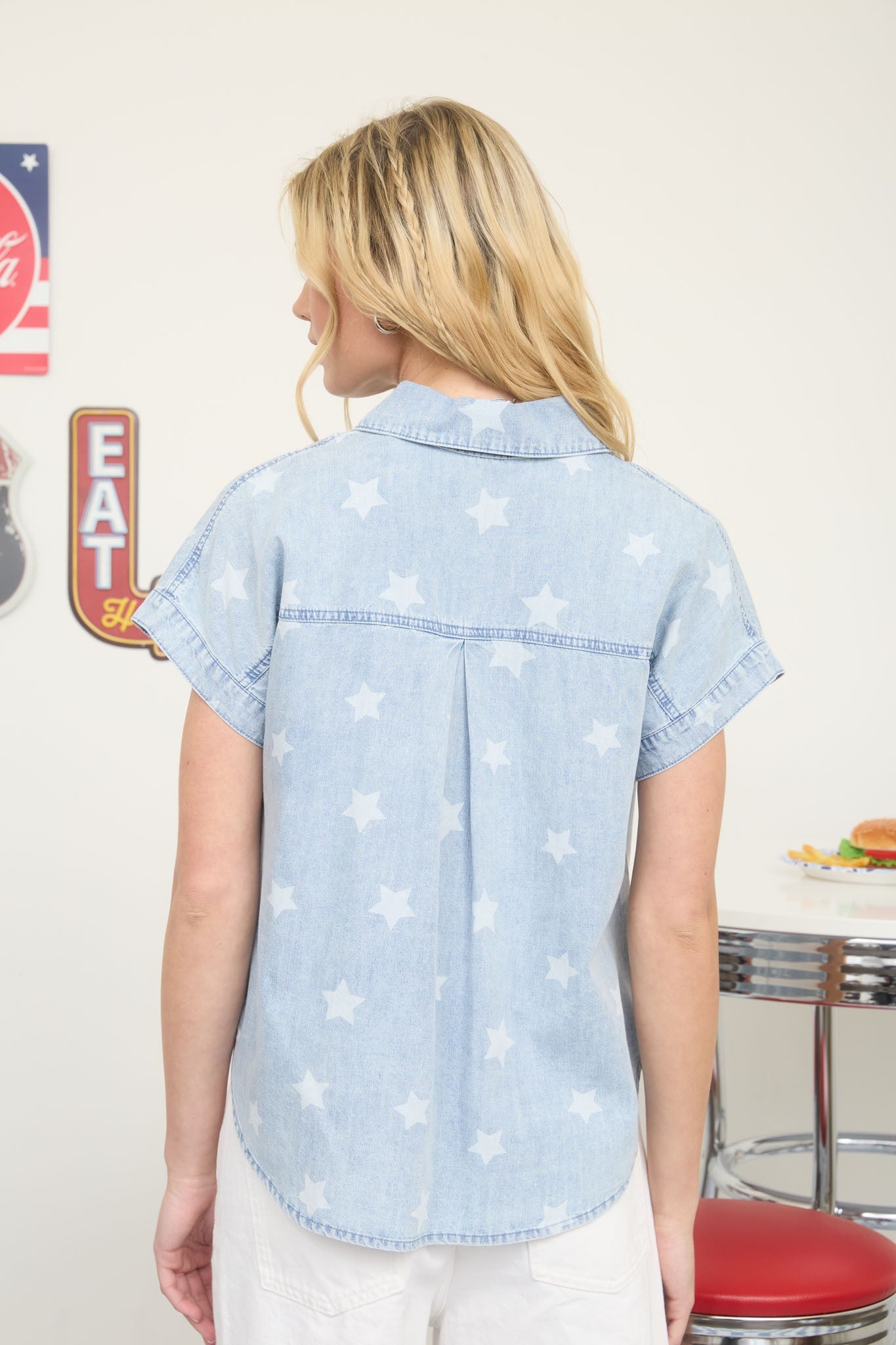 Twinkle Sky Denim Shirt
