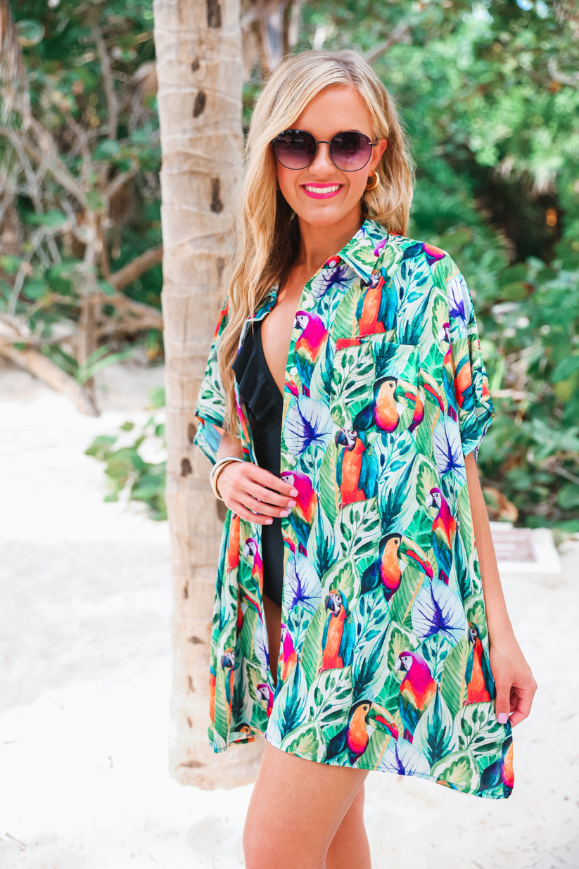 All Things Tropic - Swim Coverup