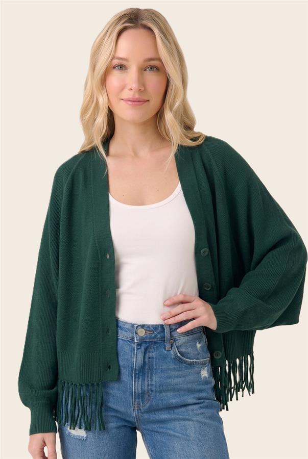 Autumn Evergreen Cardigan
