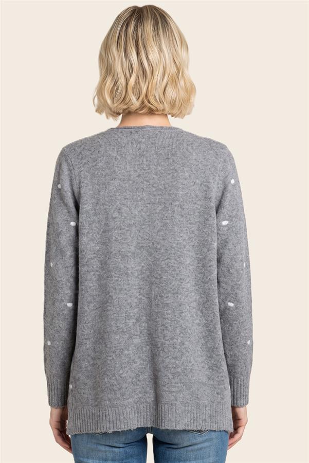 Silver Sprinkle Cardigan