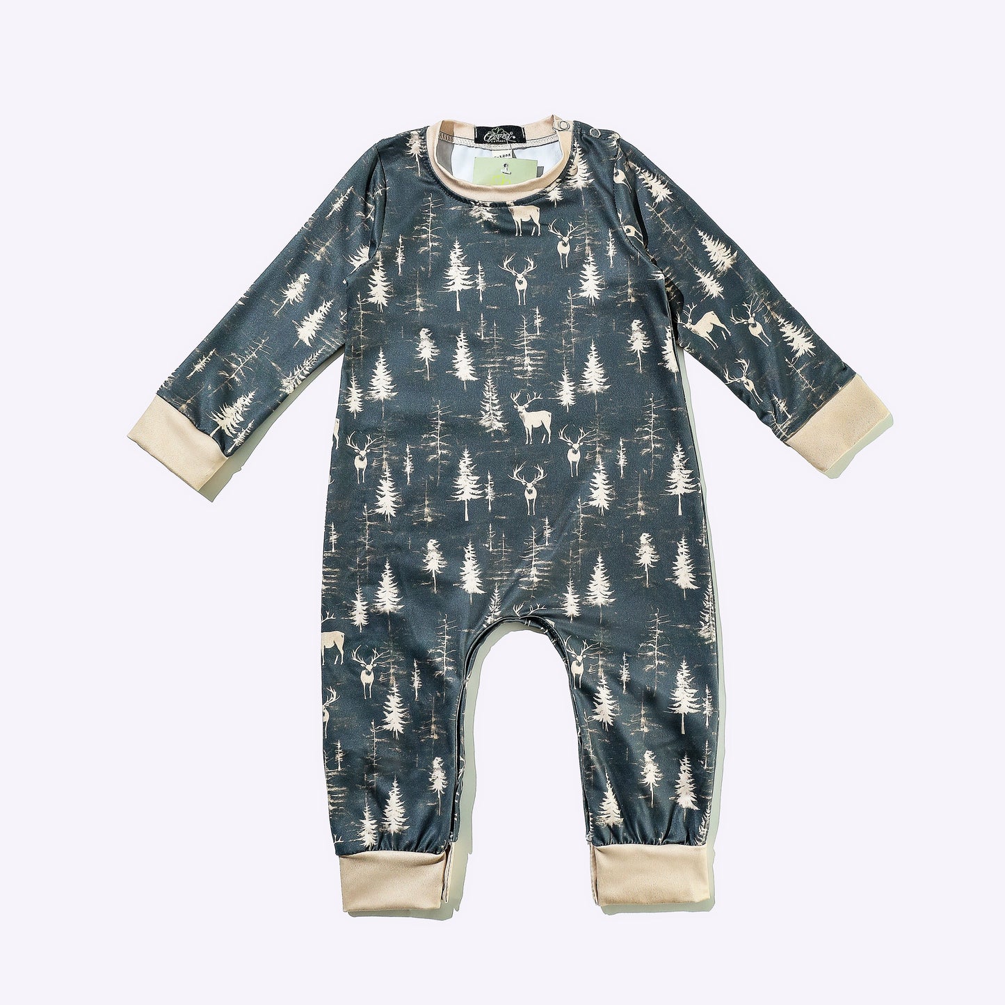 Midnight Forest Boy Romper
