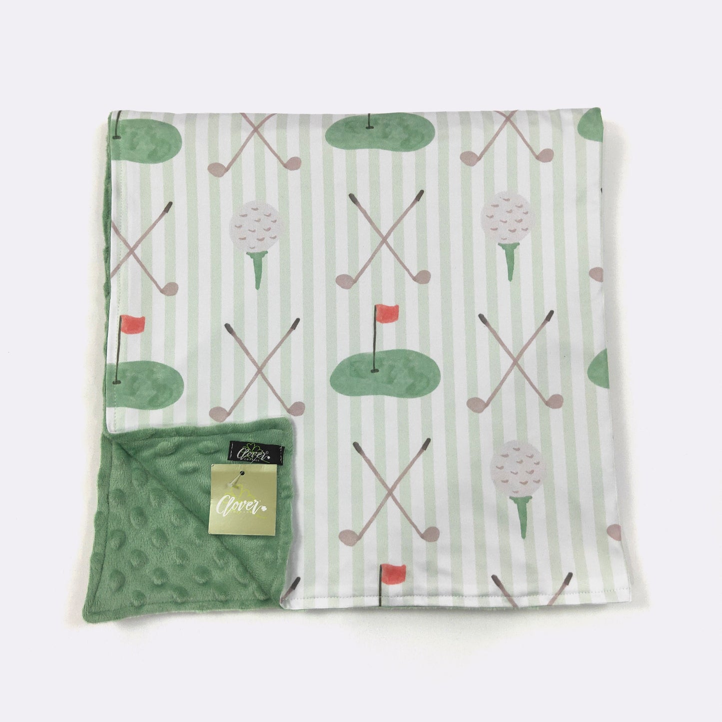 Pinstripe Golf Blanket