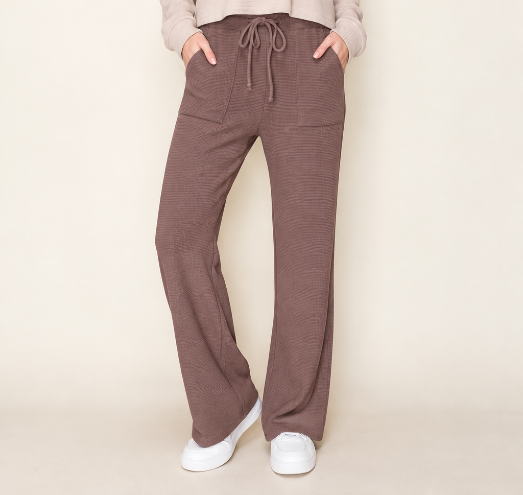 Toffee Dreams Knit Pants.
