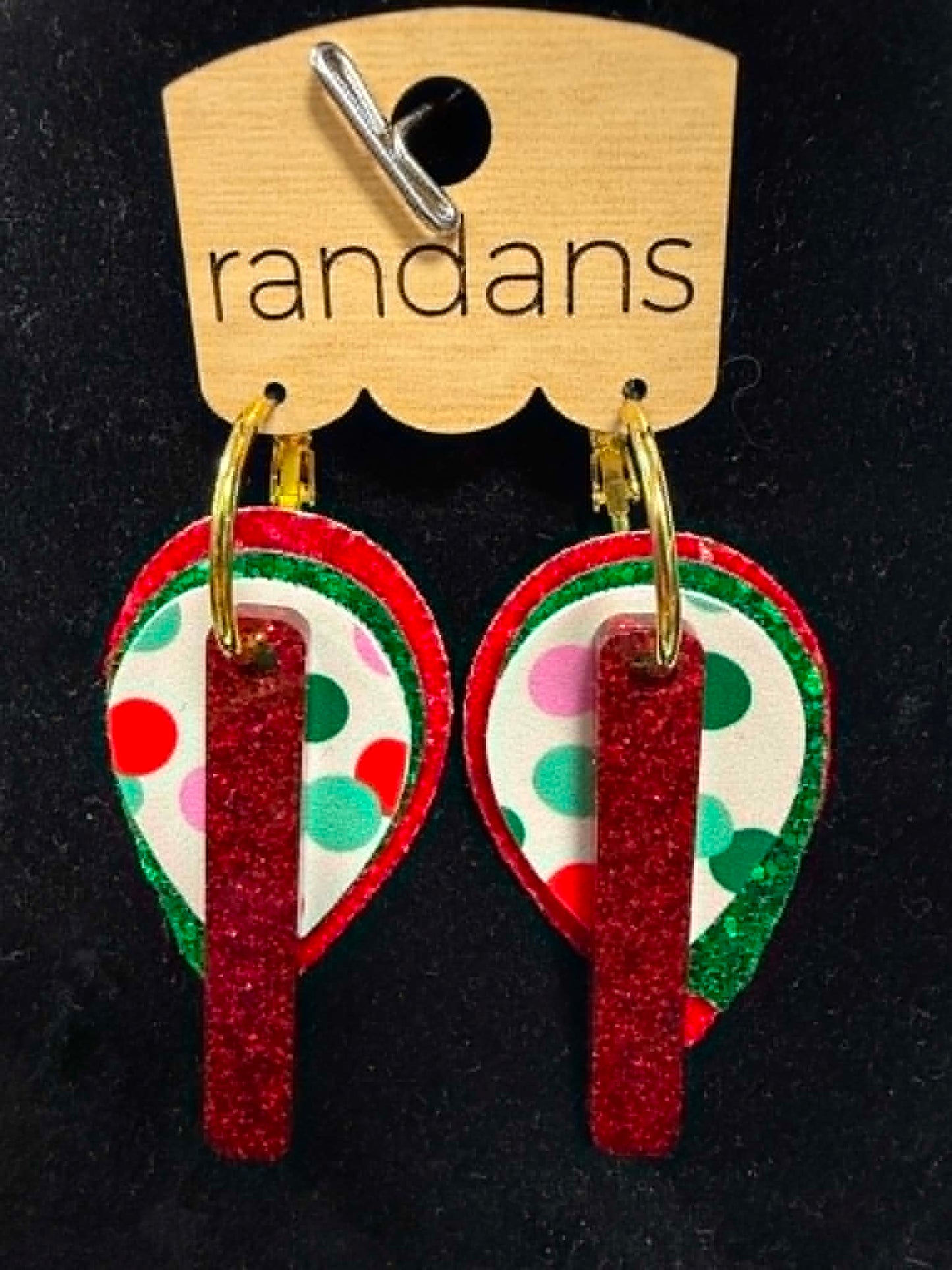 Christmas Confetti Dangles