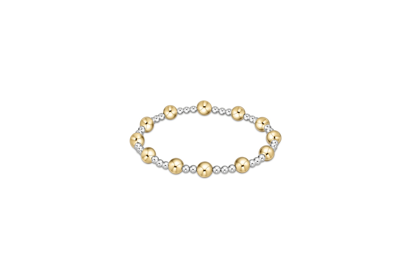 Classic Sincerity Pattern 6mm Bead Bracelet