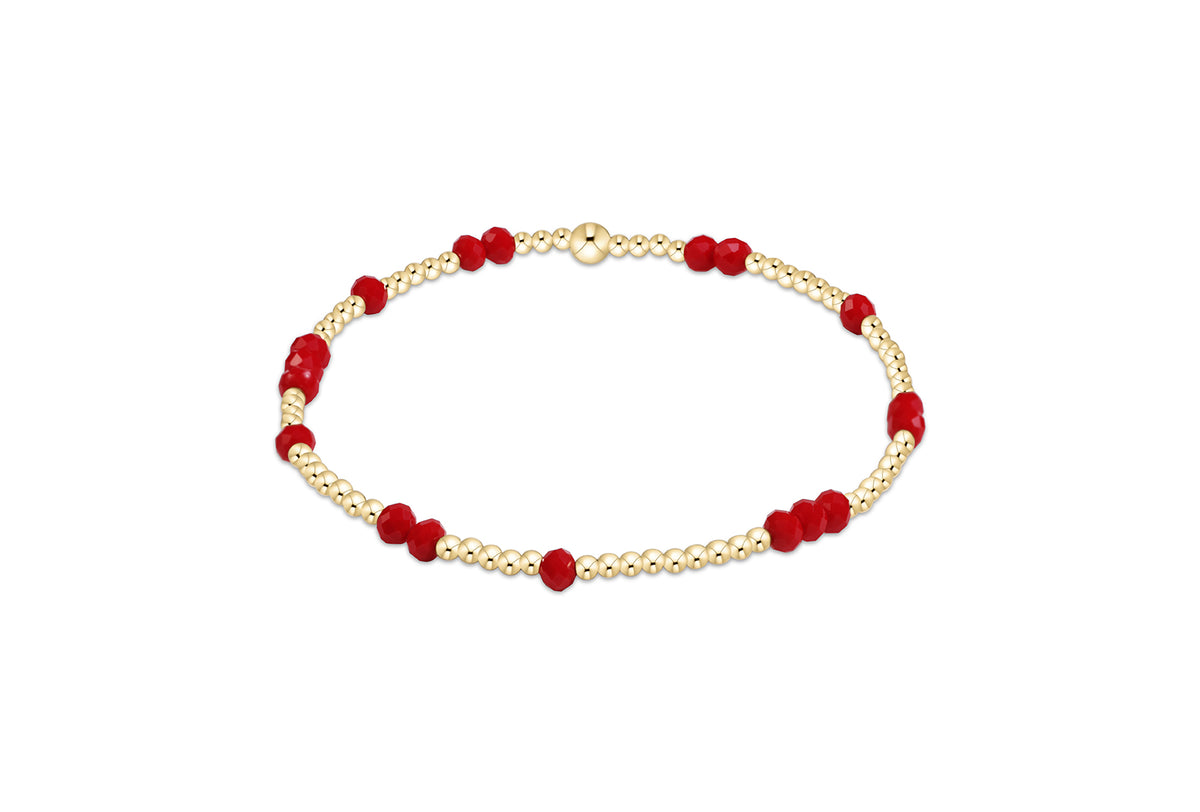 Gameday Flirty Hope Unwritten Bracelet - Red