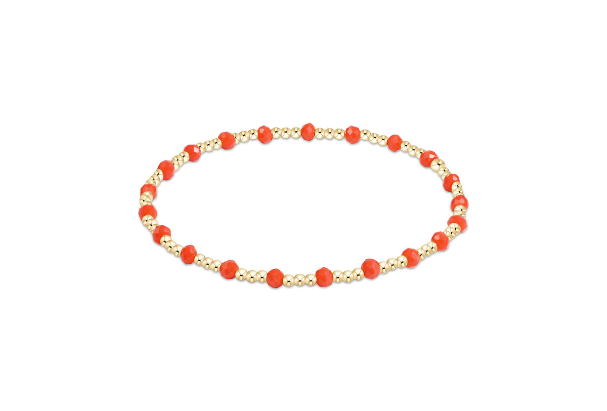 Gameday Flirty Sincerity Bracelet - Bright Orange