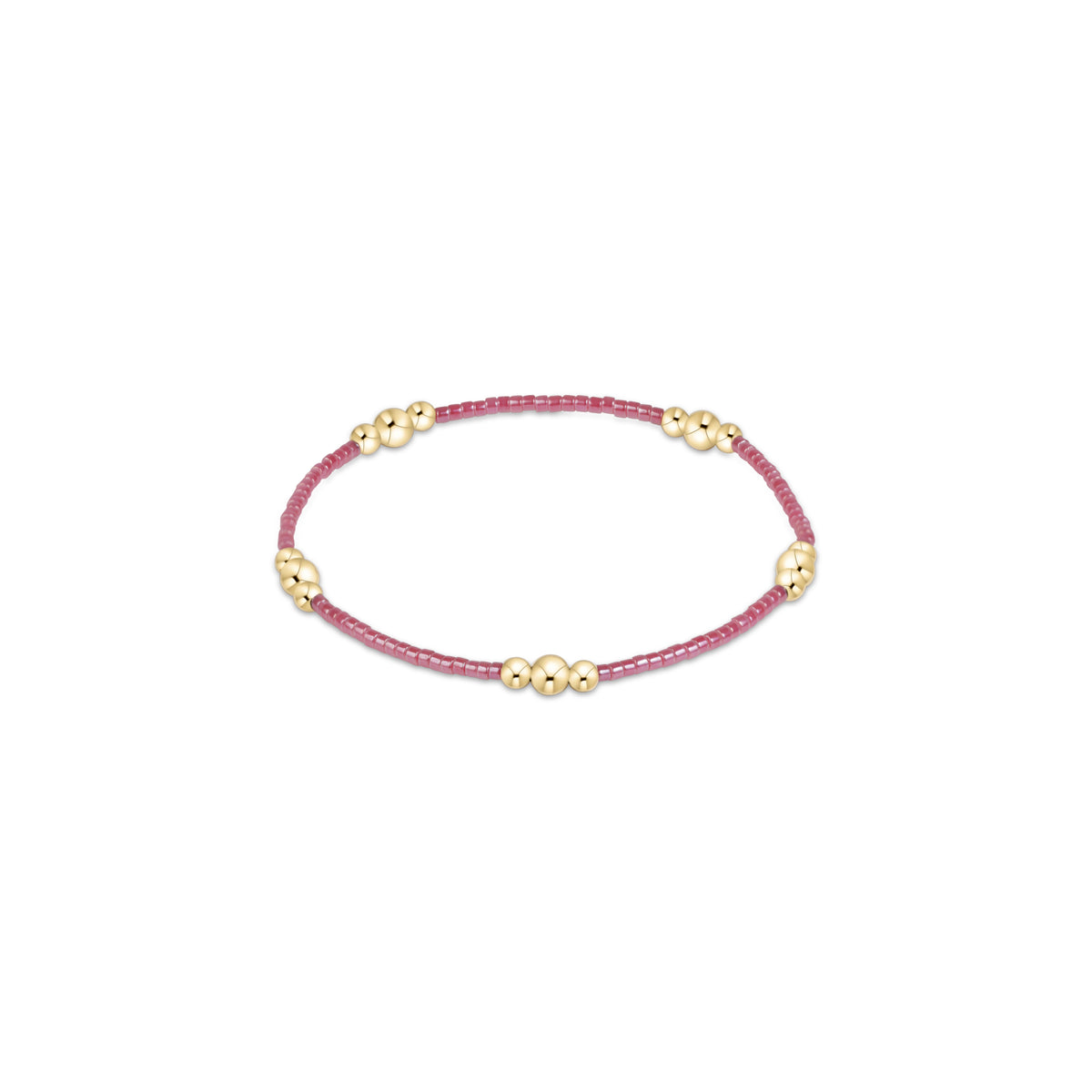 Hope Purpose Gold Bracelet - Pink Champagne