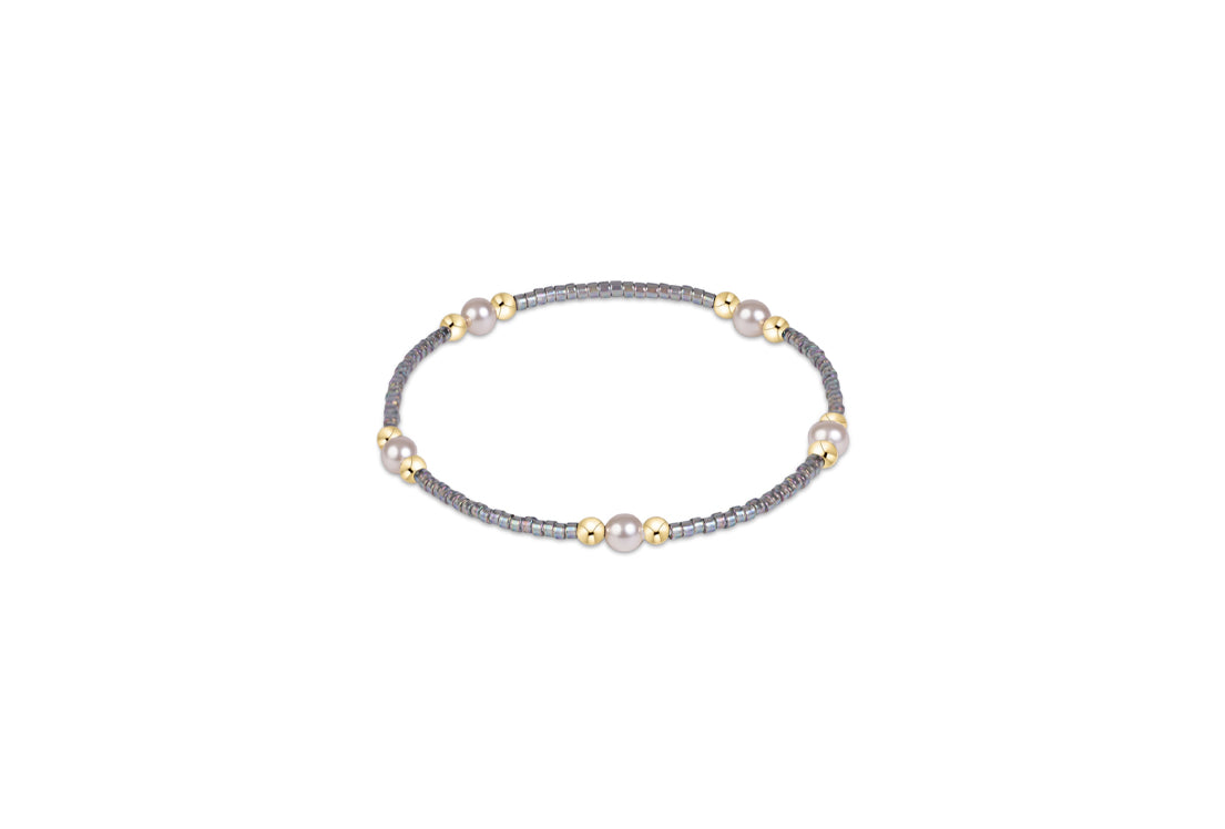 Hope Purpose Pearl Bracelet - Morning Mist
