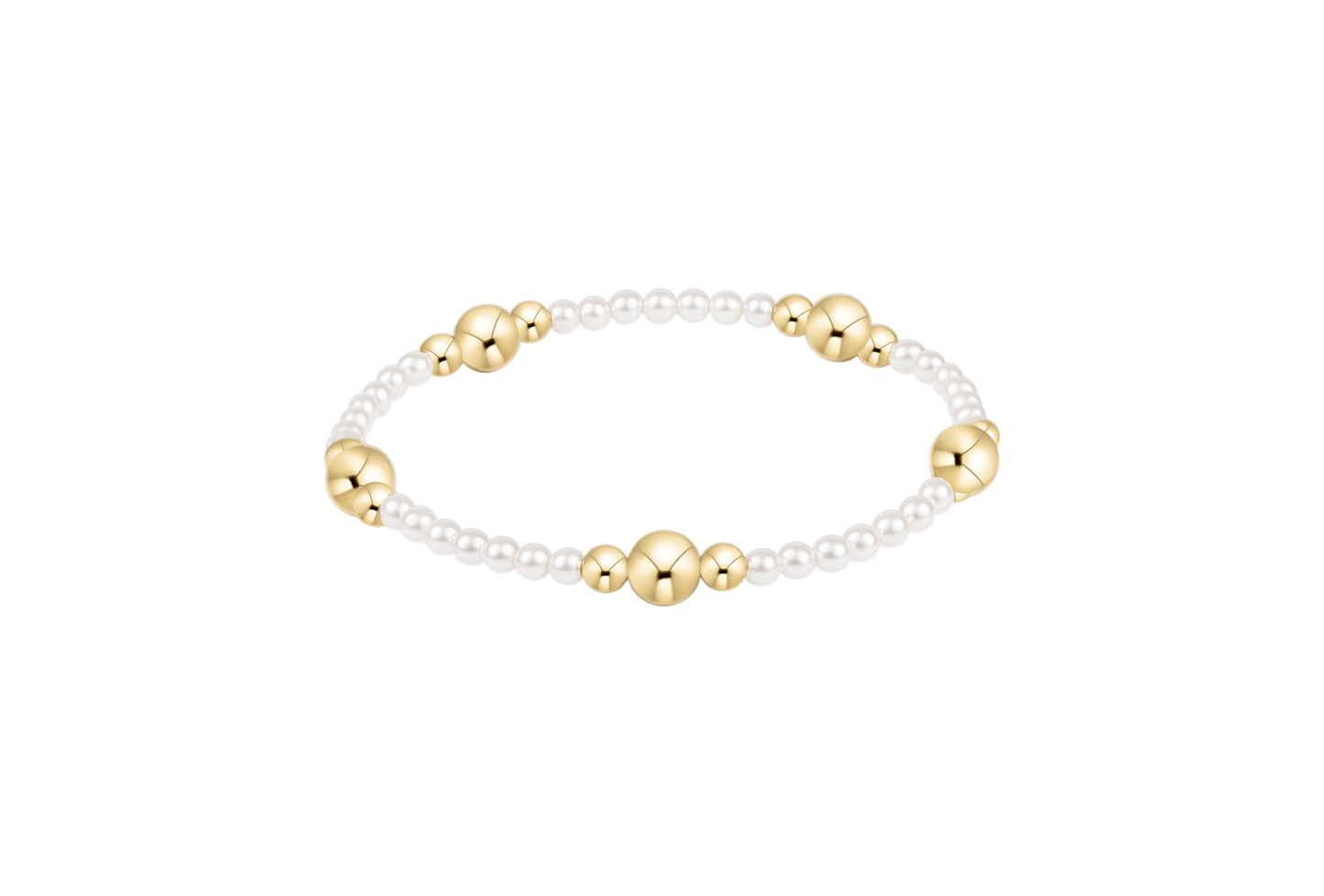 Purpose Gold 6mm Pearl Bracelet