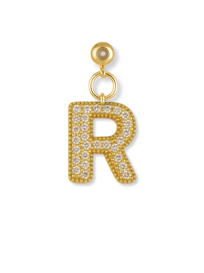 Bubble Letter Grip Charm