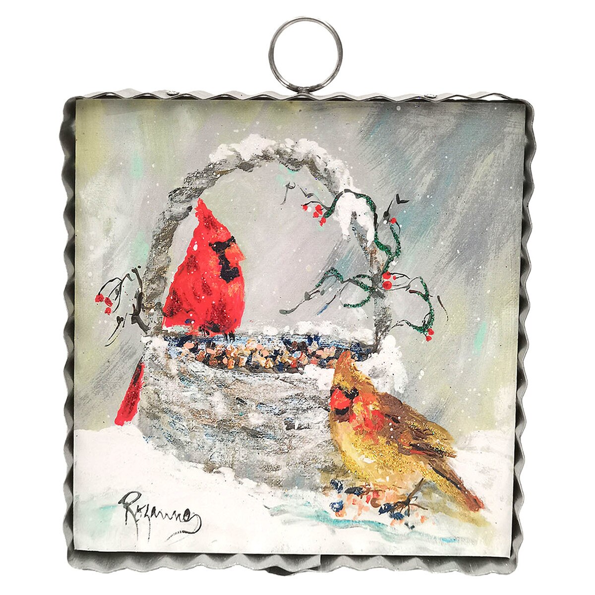 Mini Art Cardinal Basket