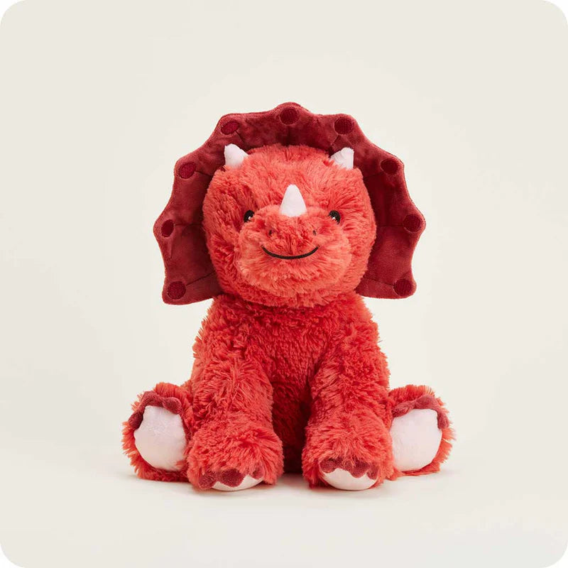 Warmies-Red Triceratops
