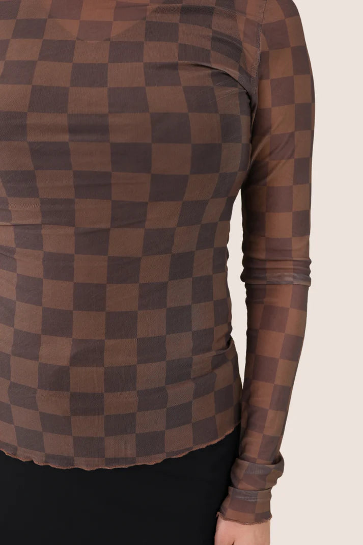 Keigan Mesh Checked