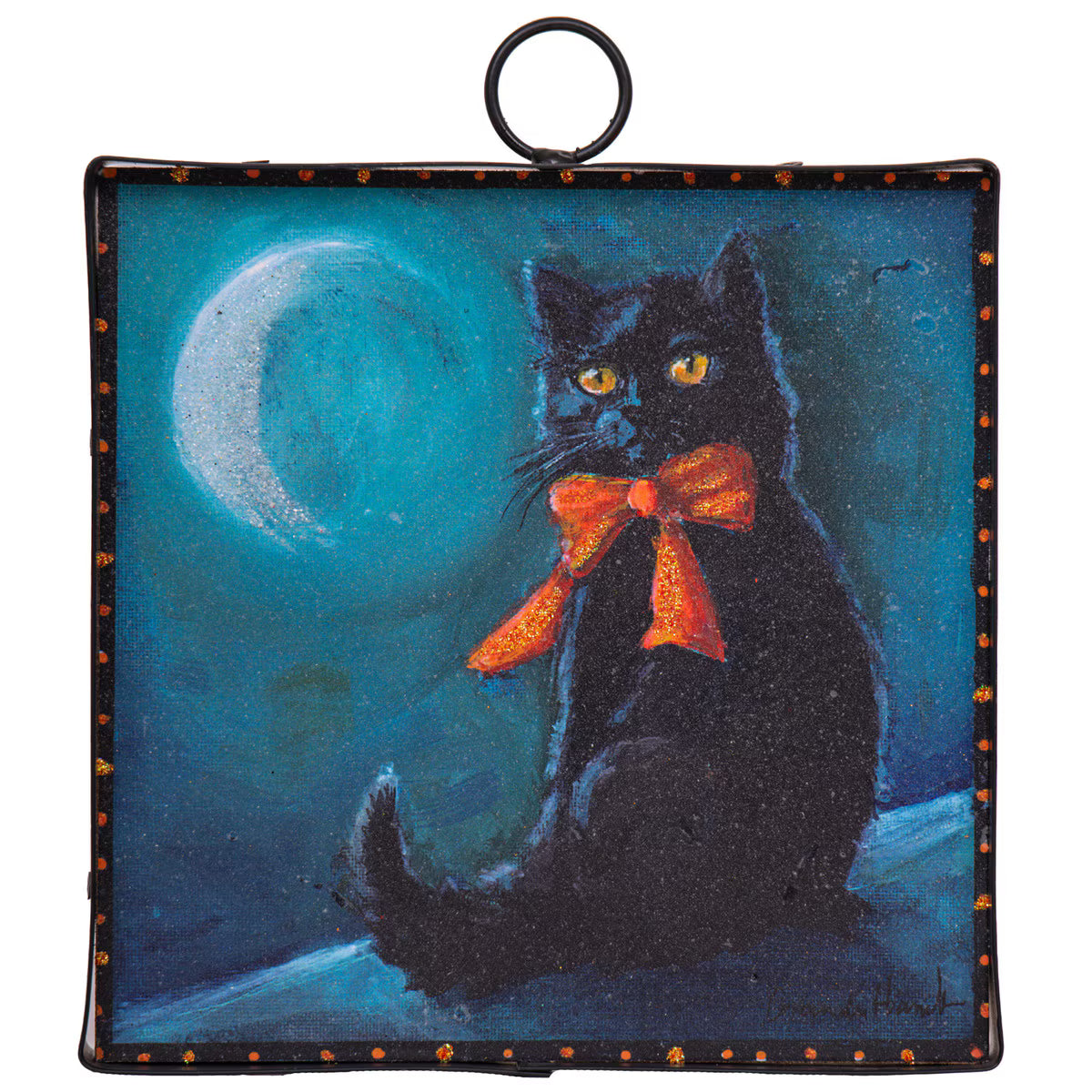 Mini Gallery Black Cat & Bow