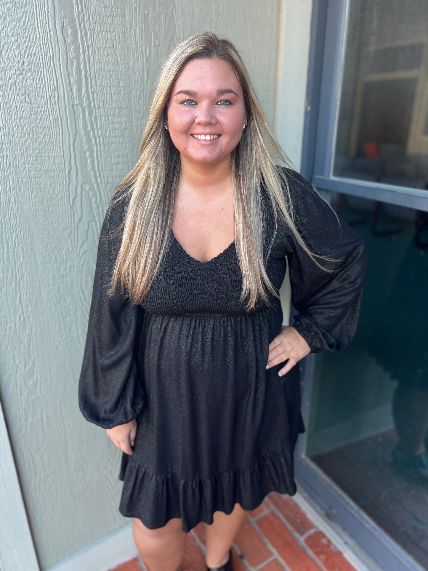 Gold Shimmer Dress
