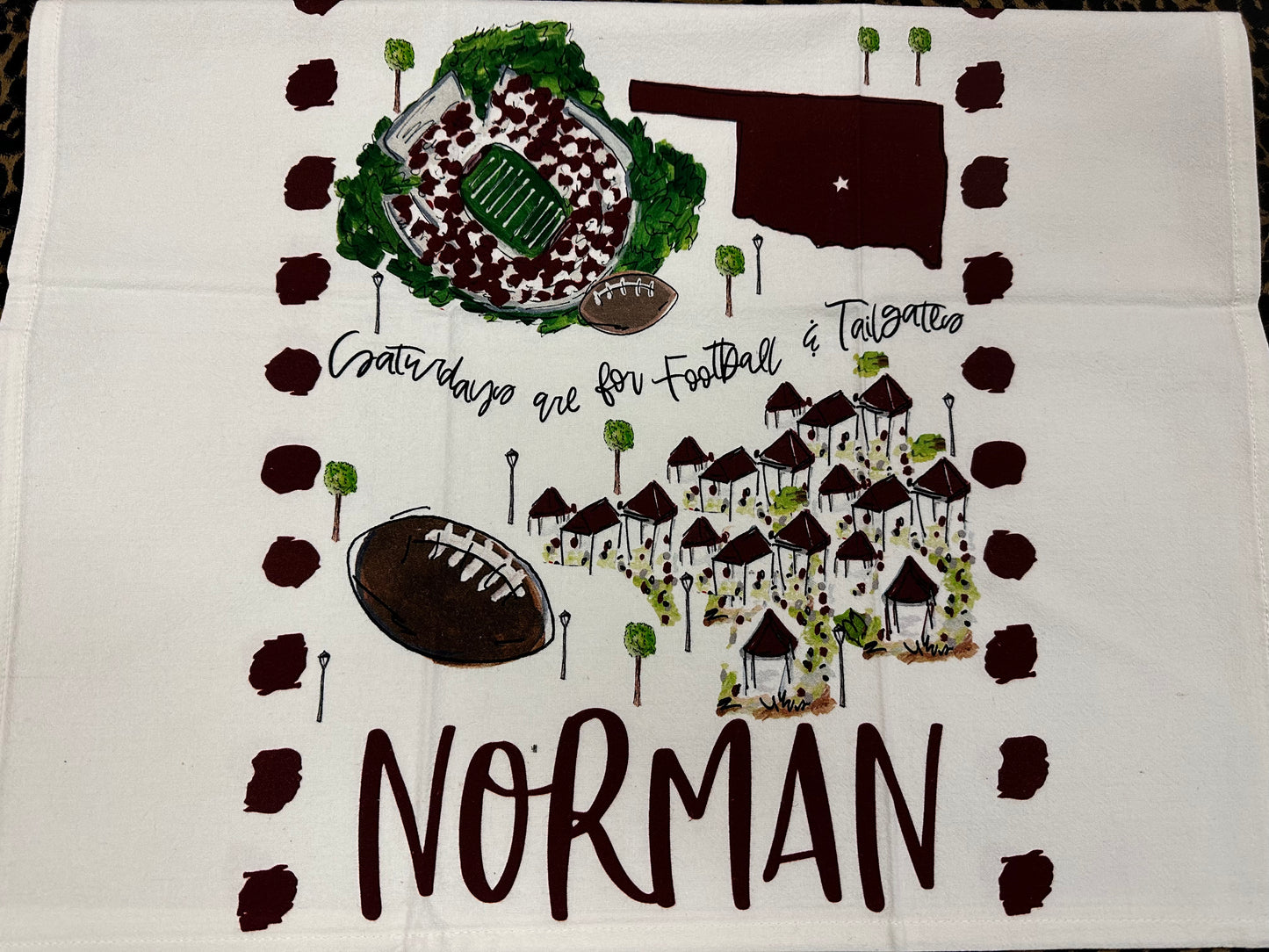 OU/OSU Tea Towels