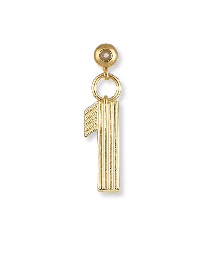 Groove Number Grip Charm
