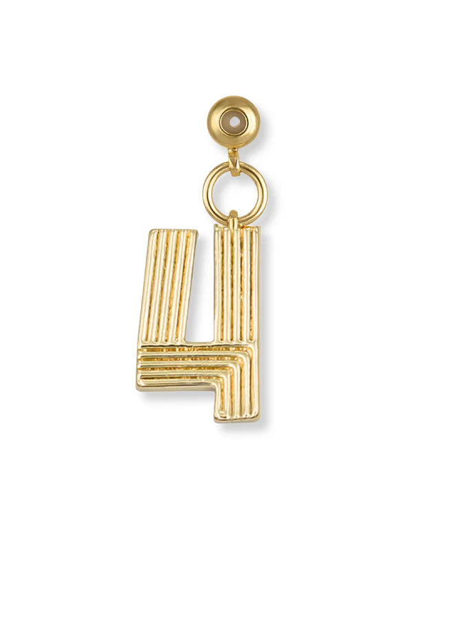 Groove Number Grip Charm