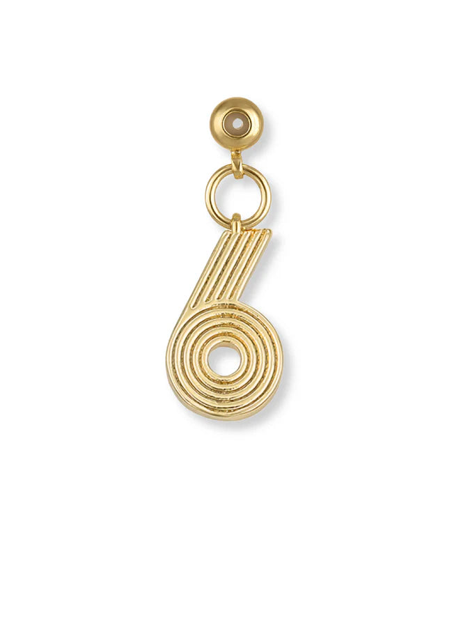 Groove Number Grip Charm