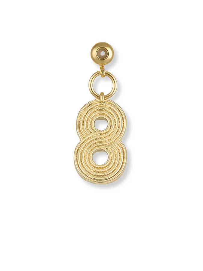 Groove Number Grip Charm
