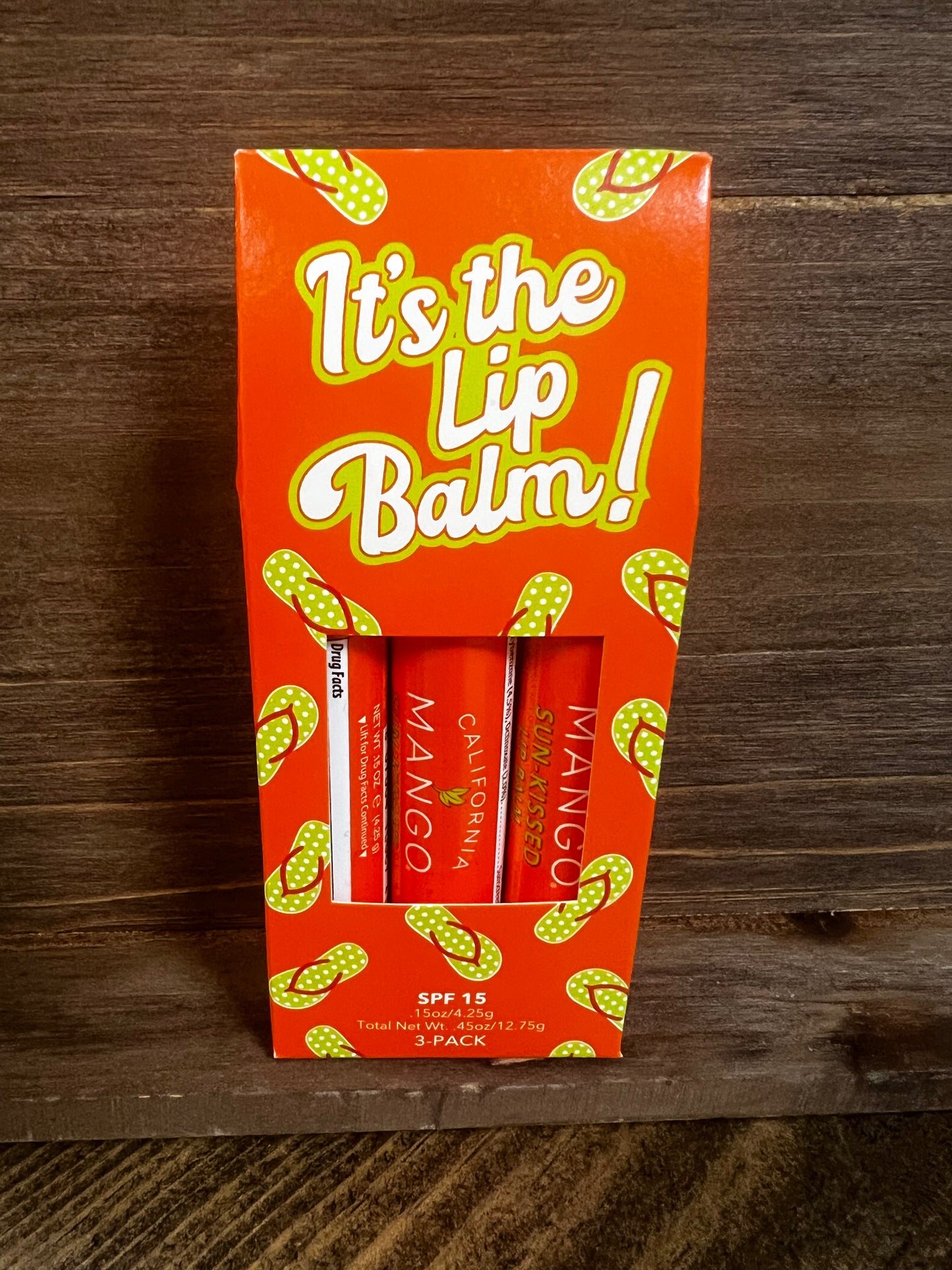 Sun- Kissed Lip Balm 3 pack