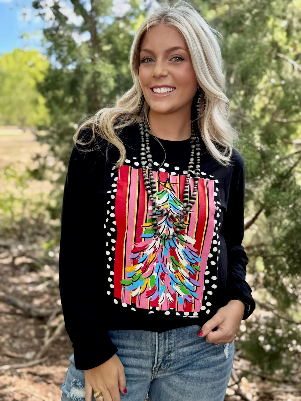 Our Favorite Christmas Tree Longsleeve Tee