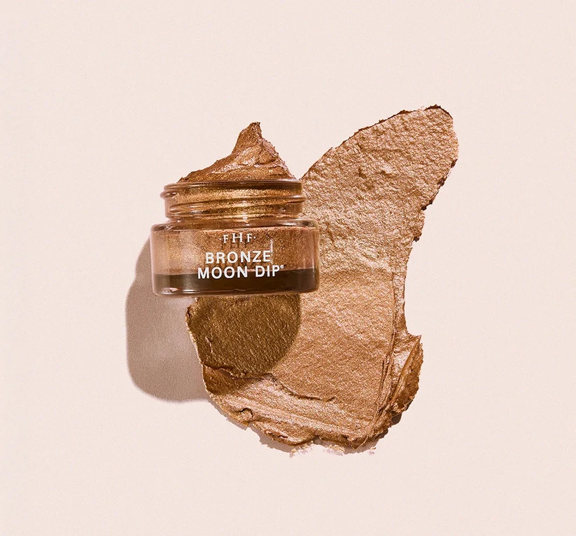 Mini Moon Dip® Iridescent Facial Mousse illuminate & firm: bronze