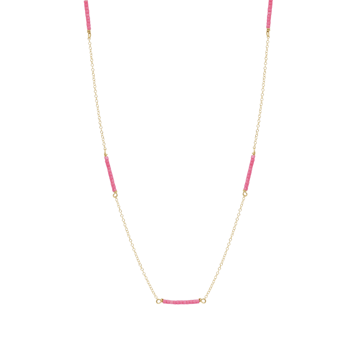 15" Choker Simplicity Chain Gold - Hope Bliss - Bubblegum