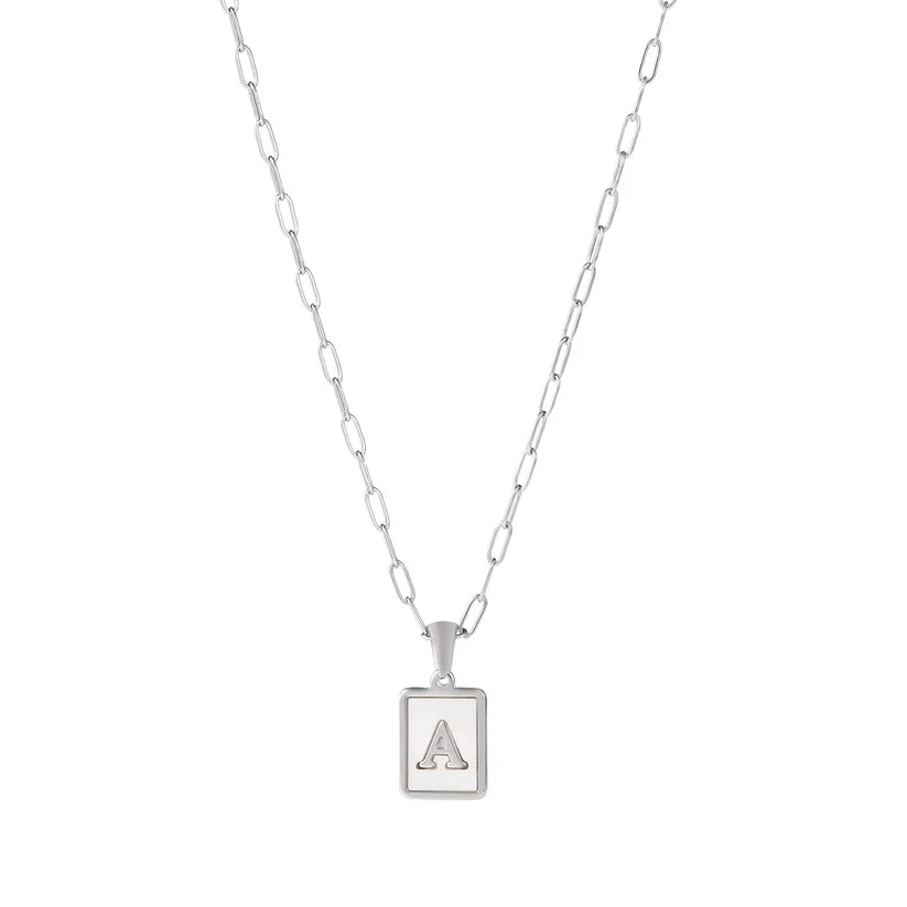 Ocean Drive Initial Necklace