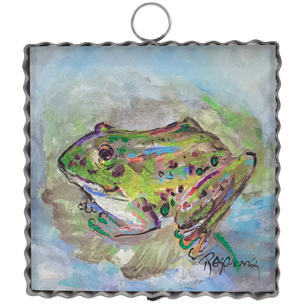 Mini Art Green Frog