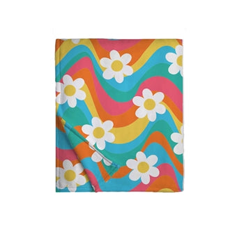 Retro Daises Blanket
