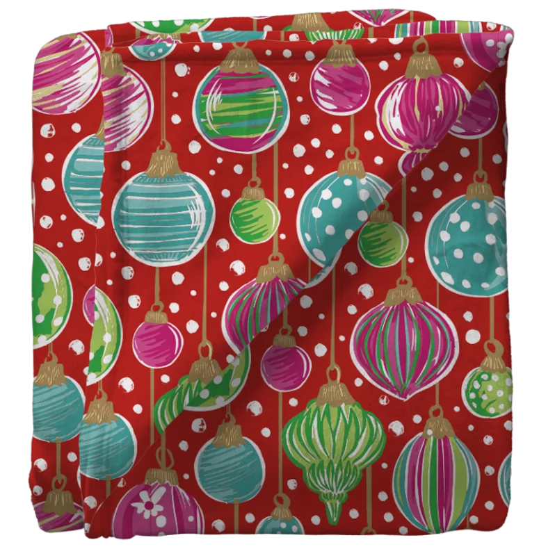 50X80 Super Soft Blanket - Colorful Ornaments