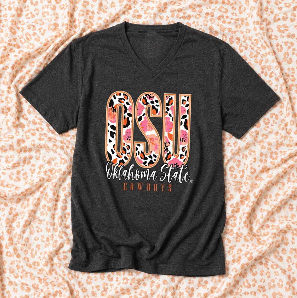 OSU Mixed Pattern 2026 (BELLA CANVAS VNECK)