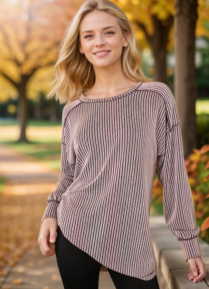 Sweet Comet Stripes Top