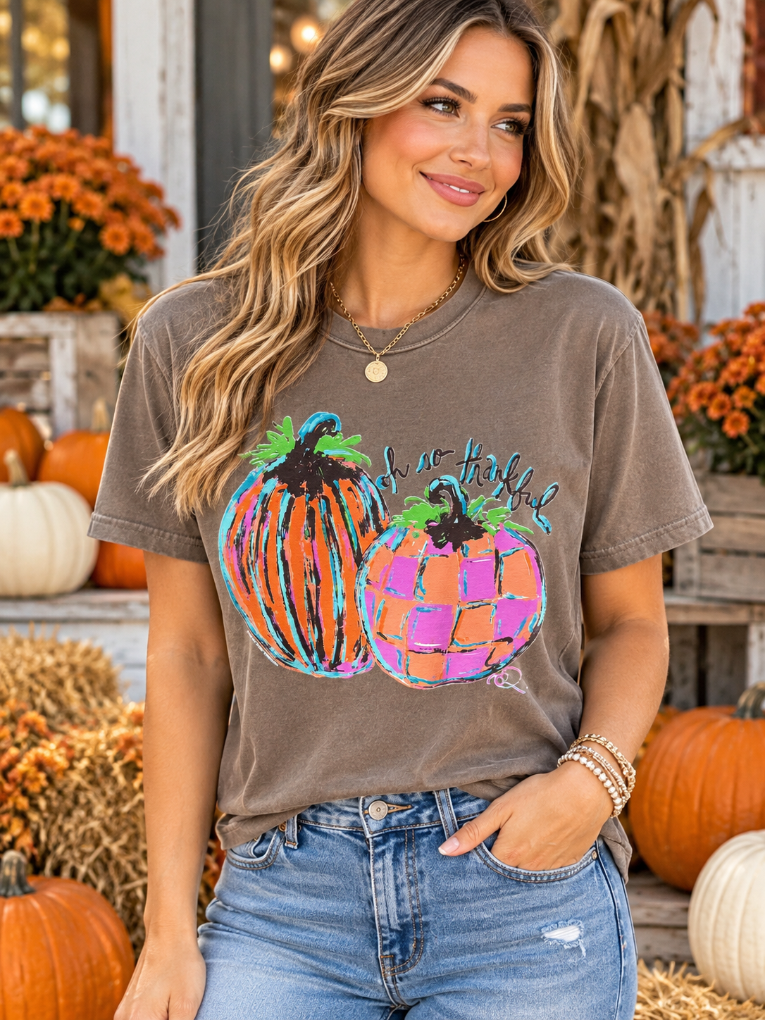 Callie's Oh So Thankful Pumpkins