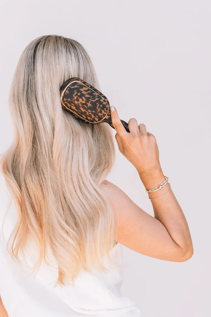 Boar Bristle Hair Brush - Tortoise