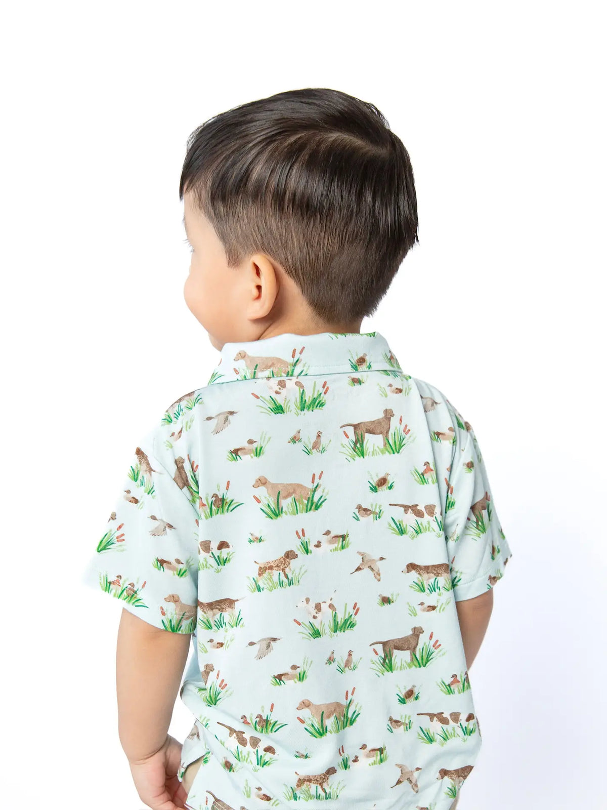 Delta Bird Hunting Dogs Ss Polo Shirt