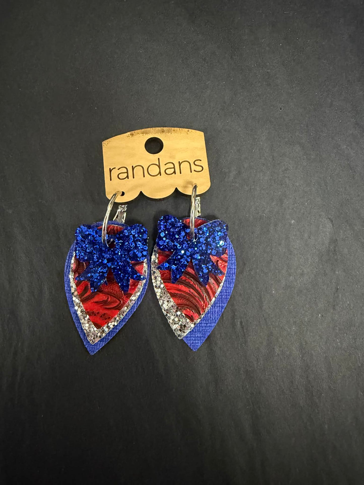 Pop of Patriot Sparkles Earrings