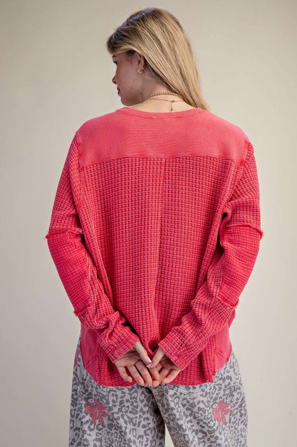 Blushing Poppy Top