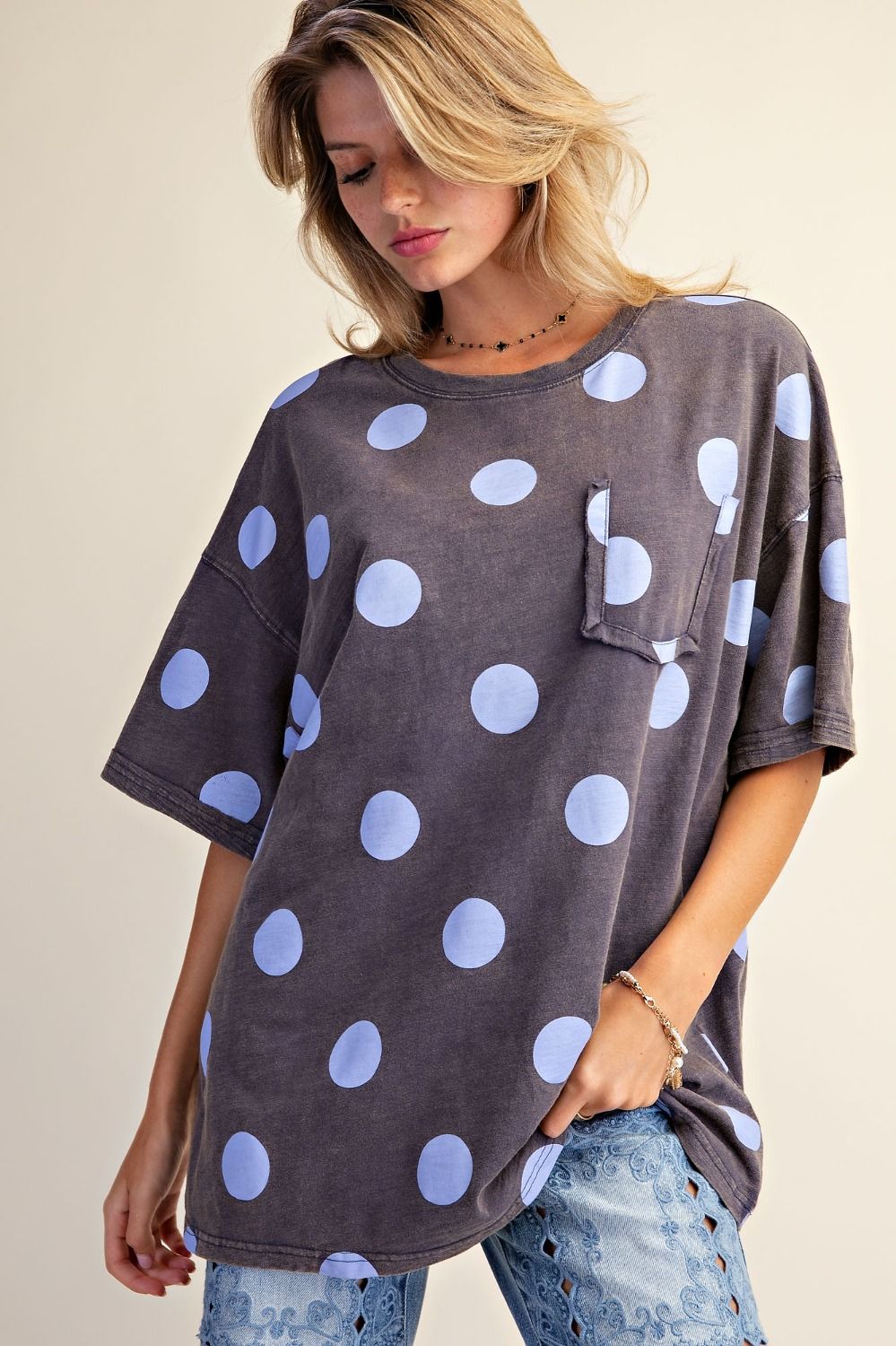 Dusty Dot Darling Top