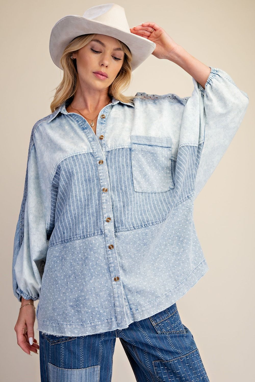 Prairie Blue Top
