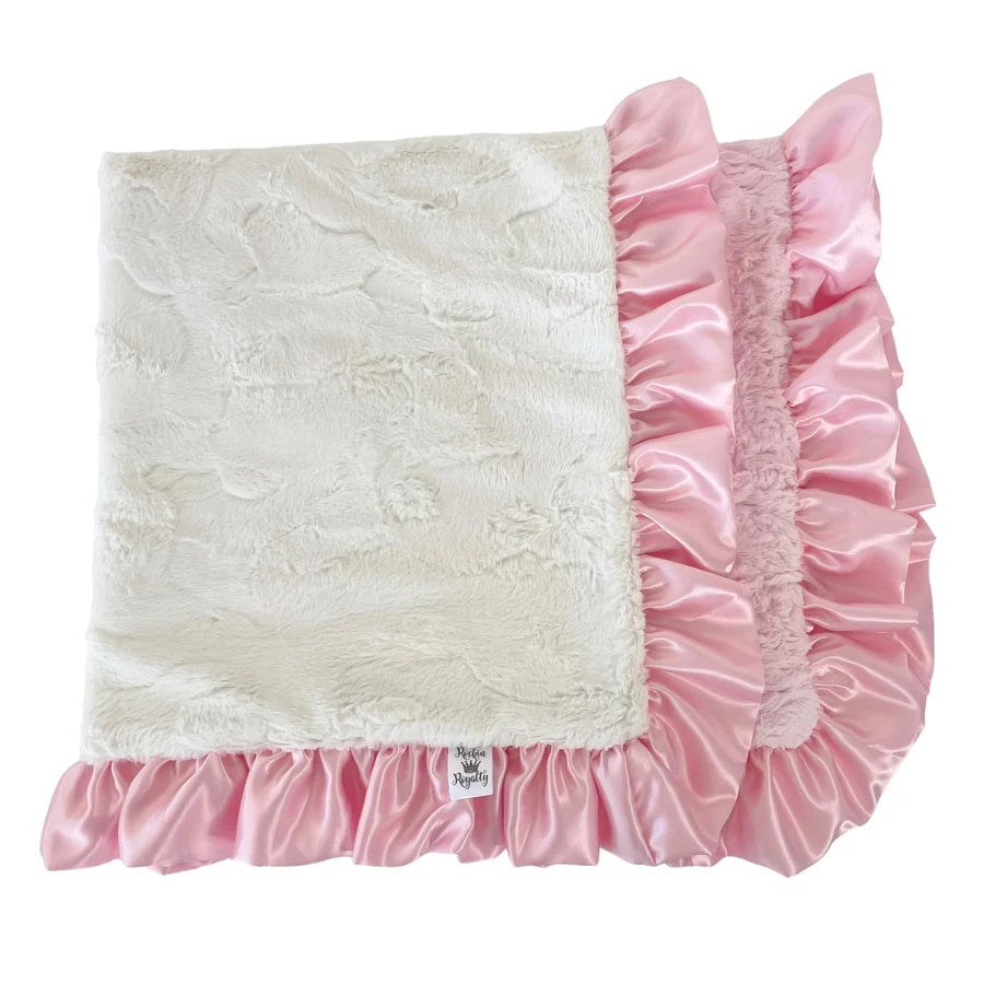 Girly Girl-Luxe Cuddle Baby Blanket