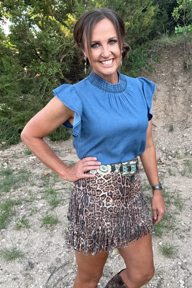 Fort Worth Fringe - Leopard