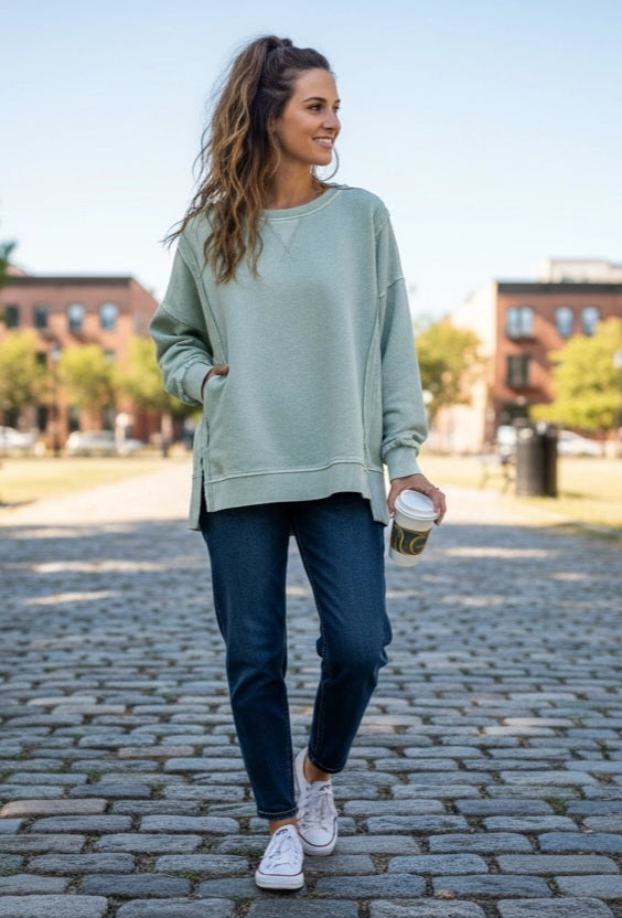 Cloud Comfort Terry Top